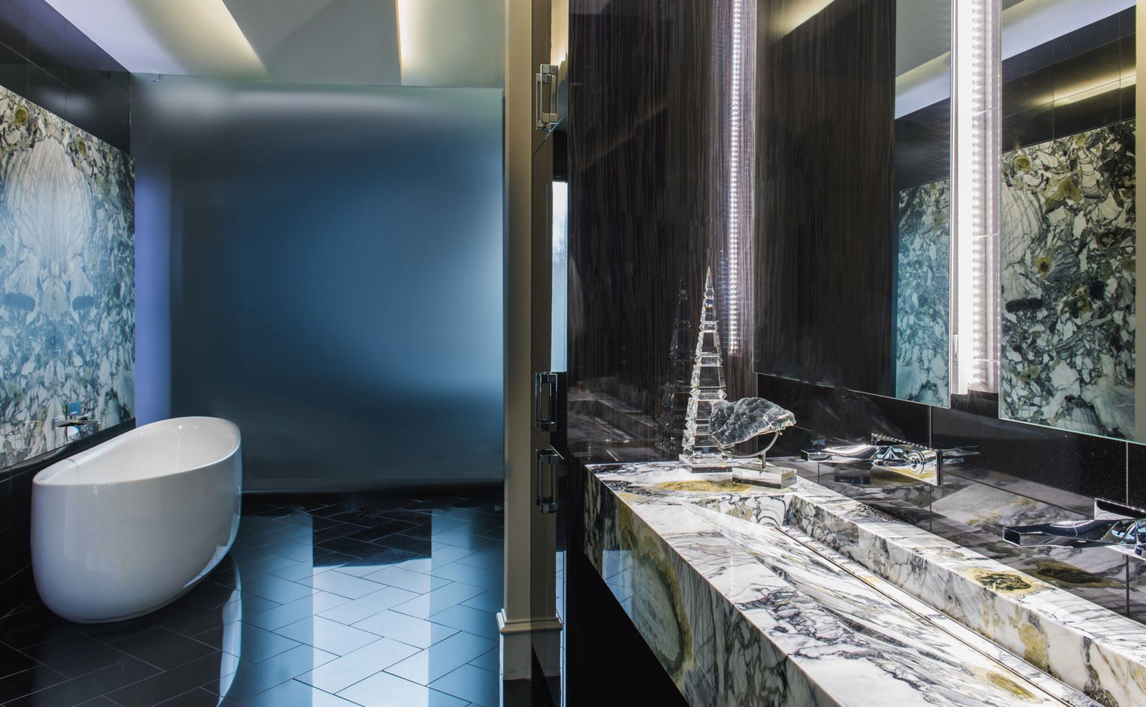Ice Jade Marble bathroom top