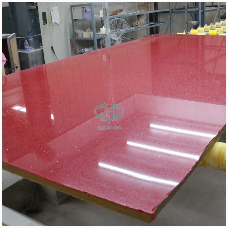 Red Quartz Slab