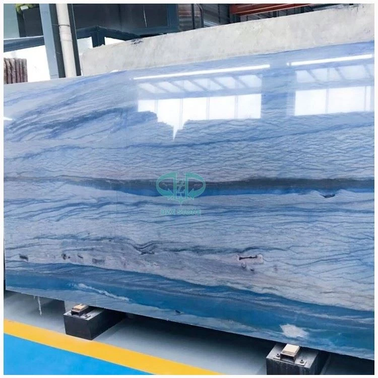 Blue Azul Macaubas Marble Slabs For Tiles