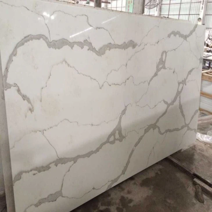 Calacatta White Quartz Slab