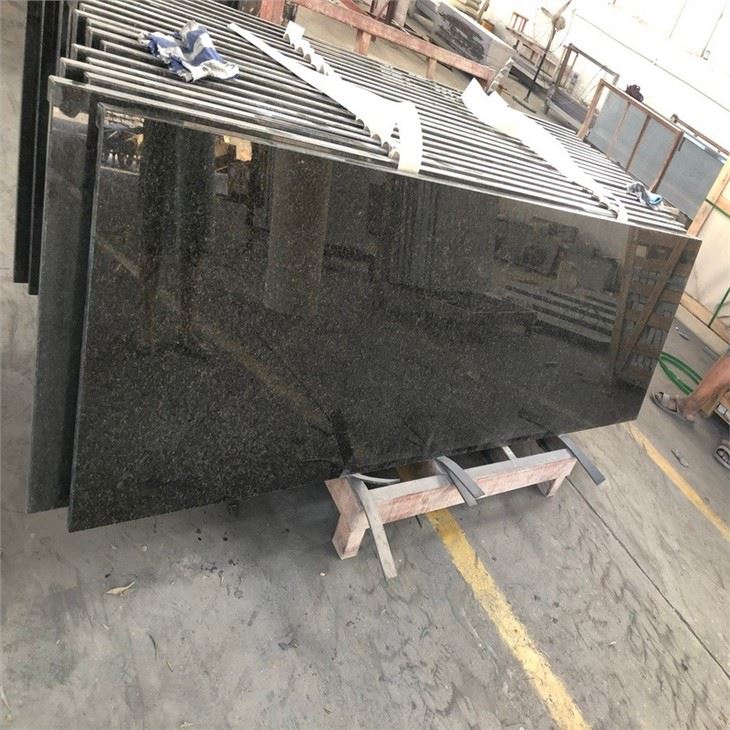 black granite tile