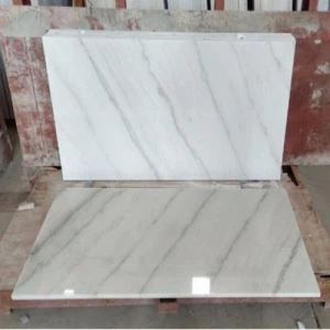 Azulejo de mármore branco nuvem