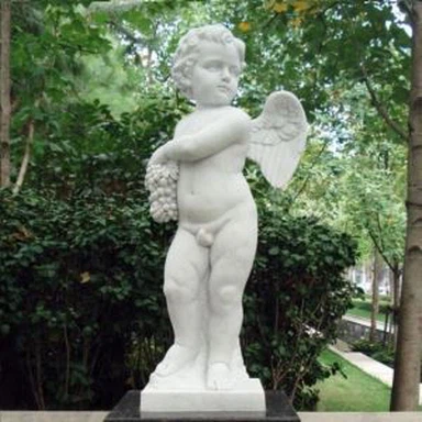 Anjo de Mármore Branco