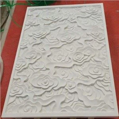 Padrão CNC de mármore branco