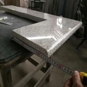 Coping de pérola branca piscina