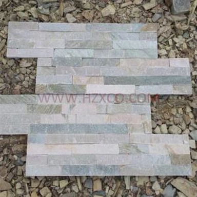 Yellow Wooden Slate Panel