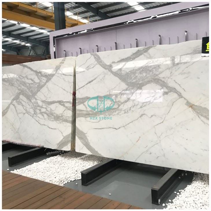 Calacatta White Marble Slabs
