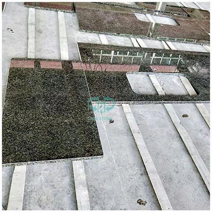 Uba Tuba Green Granite Ktichen Benchtops
