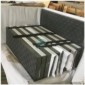 Pavimento Tátil de Granito Preto