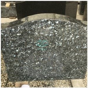 Lápide de granito Blue Pearl