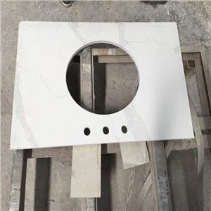 Calacatta White Quartz Counter