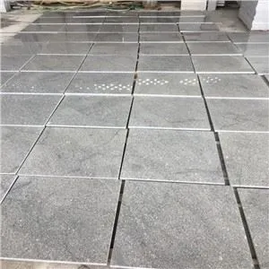 Ladrilho de granito cinza polido