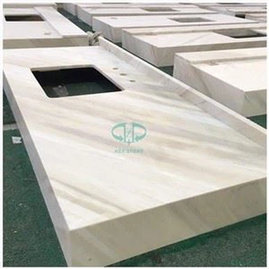 Volakas White Marble Vanity Tops