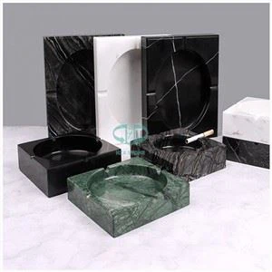 Cinzeiro de mármore retângulos