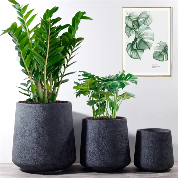 Fiber Clay Garden Planters Pot